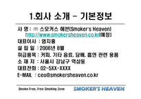 [마케팅] 사업전략분석 - 스모커스헤븐(흡연의 천국)-4