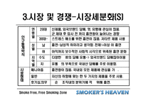 [마케팅] 사업전략분석 - 스모커스헤븐(흡연의 천국)-17