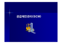 [생산관리] [생산관리]효율적인 물류관리와 공급체인관리(SCM)시스템(A+리포트)-1