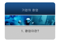 기업의 창업 레포트-3
