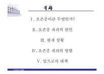 [자연과학 - 오존층] 오존층 파괴의 원인 과정 현황 대책-2
