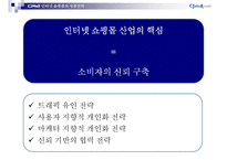 [경영사례분석] 후발 인터넷 쇼핑몰의 압축성장 전략 : CJMall 사례-18