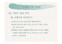 [마케팅커뮤니케이션] 브랜드확장전략-3