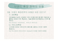 [마케팅커뮤니케이션] 브랜드확장전략-5