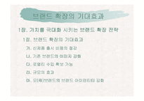 [마케팅커뮤니케이션] 브랜드확장전략-6