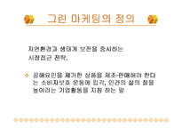 그린 마케팅 레포트-4