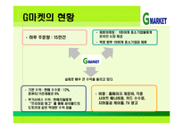 [마케팅] 지마켓 G마켓 SWOT분석-5