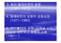 [언론정보학] 텔레비젼(TELEVISION)-6
