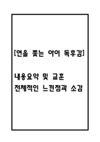 [연을 쫓는 아이 독후감] 연을 쫓는 아이 내용요약 및 교훈과 전체적인 느낀점과 소감-1