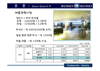 [외식산업,마케팅,씨푸드레스토랑,성공사례분석] 씨푸드레스토랑(BONO-BONO) 성공사례분석-7