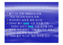 [마케팅] 모토로라 레이져의 마케팅성공사례-7