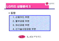 [광고론] LG 카드의 상황분석 및 상황분석에 입각한 마케팅 전략과 광고효과-11