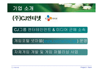 [기업분석] CJ인터넷 기업분석-4