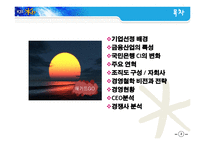 [경영학] 국민은행 분석-3