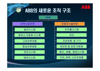 [국제경영] ABB의 조직구조-13