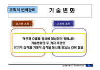 [경영조직론] 조직의 변화관리-14