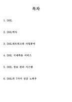 [경영] DHL 레포트-1