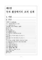 [경영조직론] 제6장 국제 환경에서의 조직 설계-2