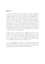 [조직이론] 록히드마틴 조직이론에 본 조직분석-3