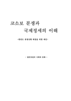 [발칸유럽의사회와문화] 코소보 분쟁과 국제정세의 이해 -한반도 분쟁상황 해결을 위한 제언-6