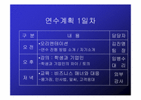 [경영학]LG텔레콤 신입사원 연수 프로그램 기획서-5