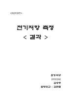 [레포트]전기저항 측정-3