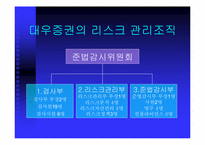 [금융관리]대우증권의 리스크관리 체계에 관한 분석-2