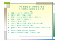 [경영독후감]디지탈 경영전략 `기업 성장을 방해하는 10가지 증상`을 읽고.-7