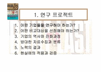 [경영독후감]성공하는 기업들의 8가지 습관(Built to Last)-2