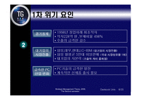 [경영전략] 삼보컴퓨터의 도전과 시련-9