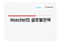 [경영전략] Hoechst의 글로벌전략-1