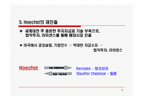 [경영전략] Hoechst의 글로벌전략-10