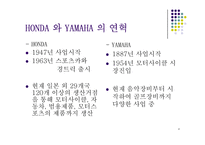 [경영전략] HONDA(혼다) 와 YAMAHA(야마하)의 모터사이클 전쟁-4
