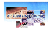 [금융] 최근 원달러 환율의 추이와 해석-1
