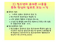[사회과학] 청소년 휴대폰사용의 문제와 해결방안(정신건강)-13