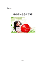 [사회복지] 사회복지 공동모금회의 특징과 기능및 발전과정 분석(에뿔자료)-1