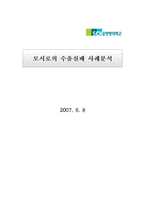 [무역 실패사례분석] 모시로의 수출실패 사례분석-1