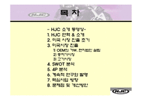 [국제경영] HJC 홍진크라운 해외진출분석-2