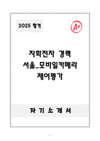[자기소개서] 자화전자 경력 서울_모바일카메라 제어평가-1