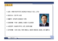 [조직개발] 한국 야쿠르트의 구조 개발-4