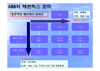 [국제경영] 글로벌 기업의 조직구조(ABB와 유니레버)-9