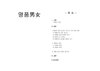 명품에 대해서 레포트-1