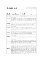 5월 관찰일지 (만1세 15명 분량) 만1세 유아 15명에 대한 5월 관찰일지 자료-12