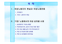 [여성노동] 차별속의 여성-2