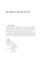 [광고] 탑항공사의 광고기획및 전략-2
