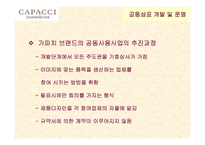[경영전략론] ㈜CAPACCI의 공동브랜드 전략-11