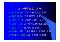 국민연금법개정안에대한현황과 문제점분석(A+발표)-4