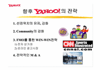 [기업분석]검색사이트 야후(Yahoo)의 21세기 전략에 관한 분석-16