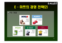 [경영분석]E–마트(이마트)의 IMF활용 및 극복방안-14