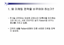 [소비자행동분석]주5일근무제에 따른 백화점 마케팅전략방안-3